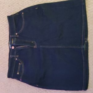 Dickies jean skirt (some stretch)